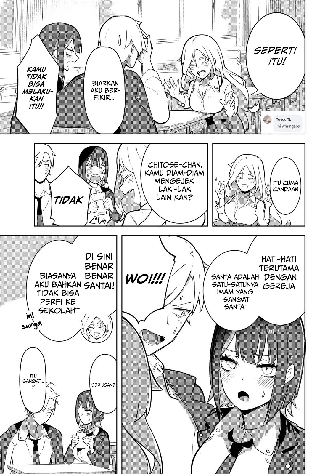 Kyuuketsuki-san wa Chitoraretai Chapter 2 - halaman 13