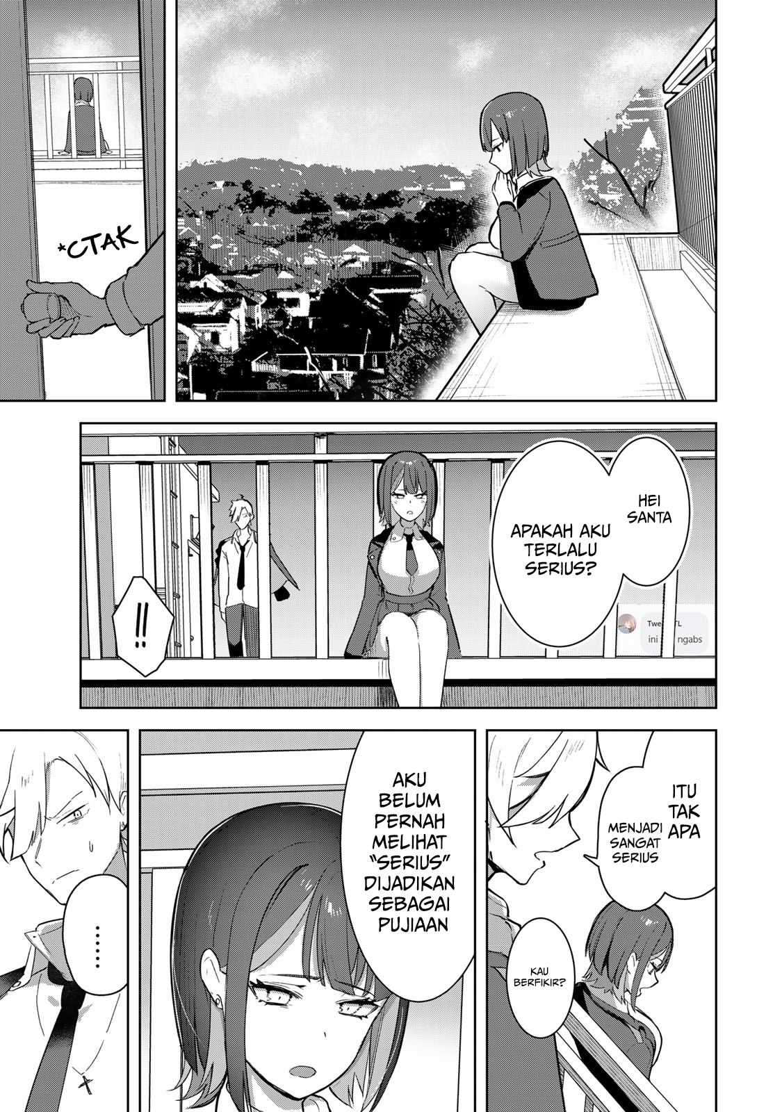 Kyuuketsuki-san wa Chitoraretai Chapter 2 - halaman 17