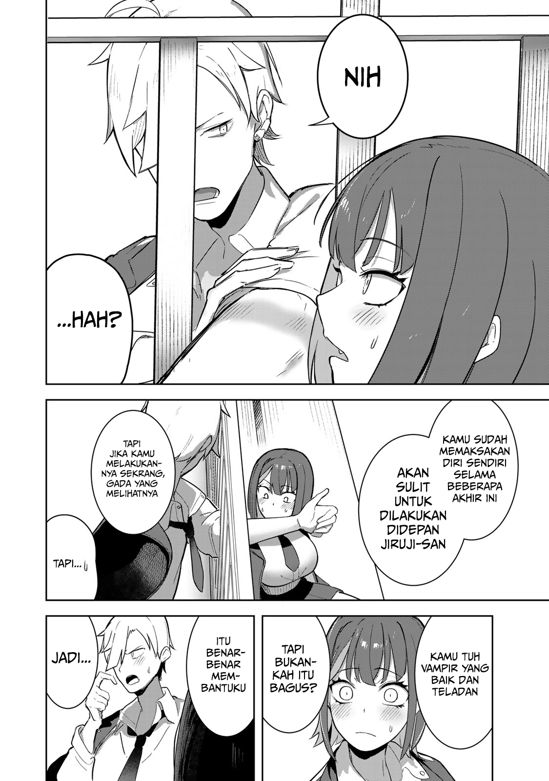 Kyuuketsuki-san wa Chitoraretai Chapter 2 - halaman 18