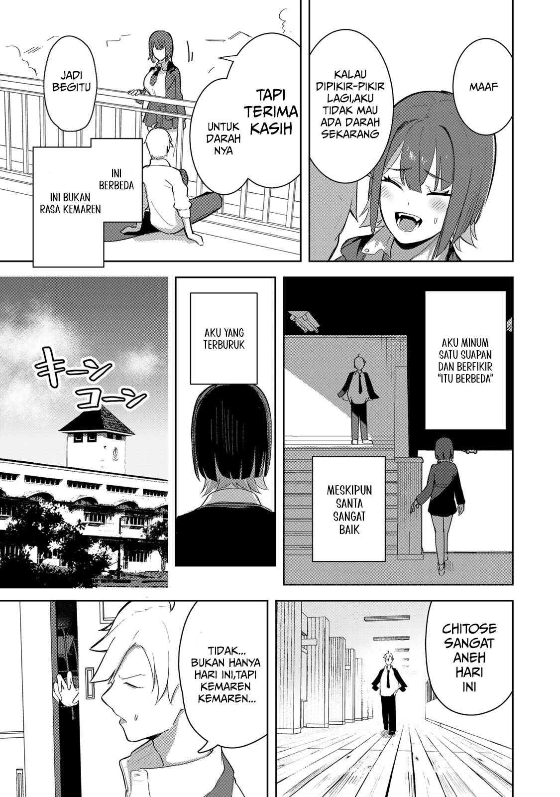 Kyuuketsuki-san wa Chitoraretai Chapter 2 - halaman 21