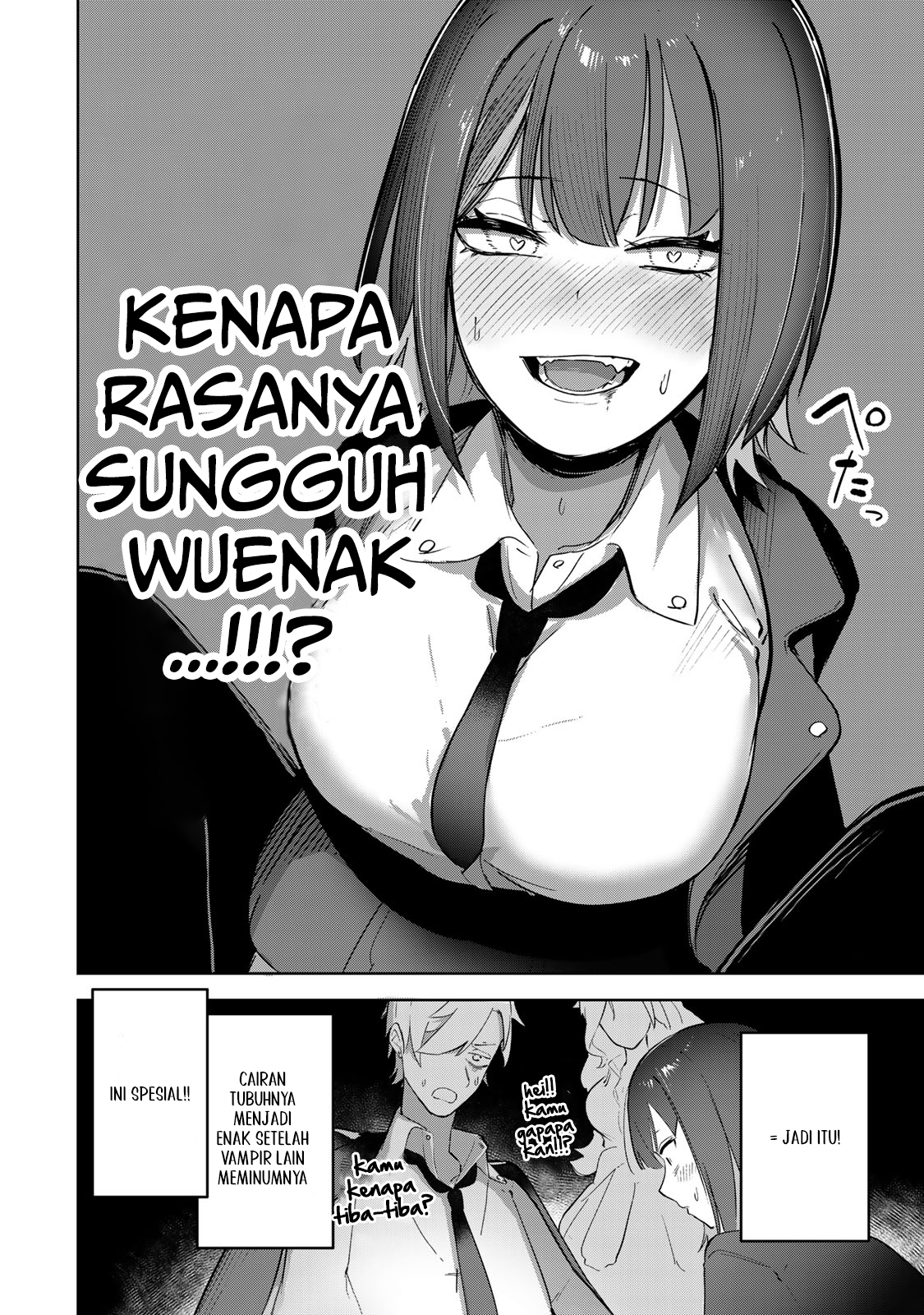 Kyuuketsuki-san wa Chitoraretai Chapter 2 - halaman 32