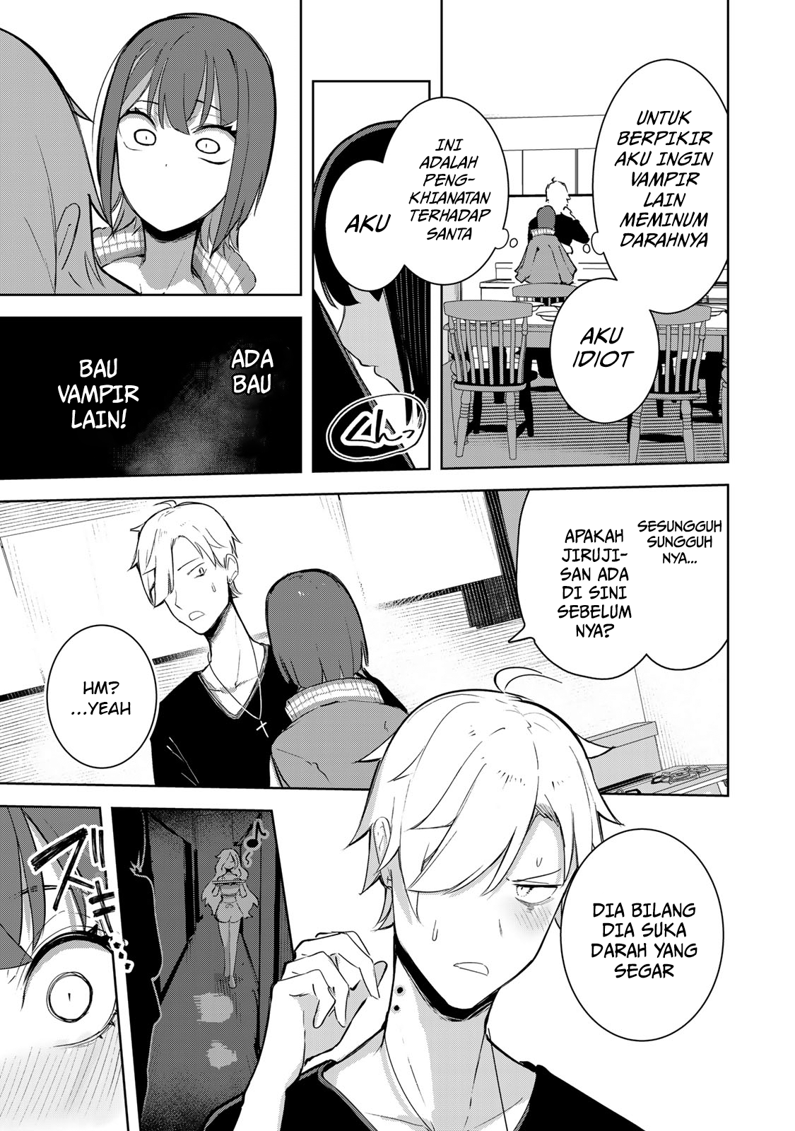 Kyuuketsuki-san wa Chitoraretai Chapter 3 - halaman 13