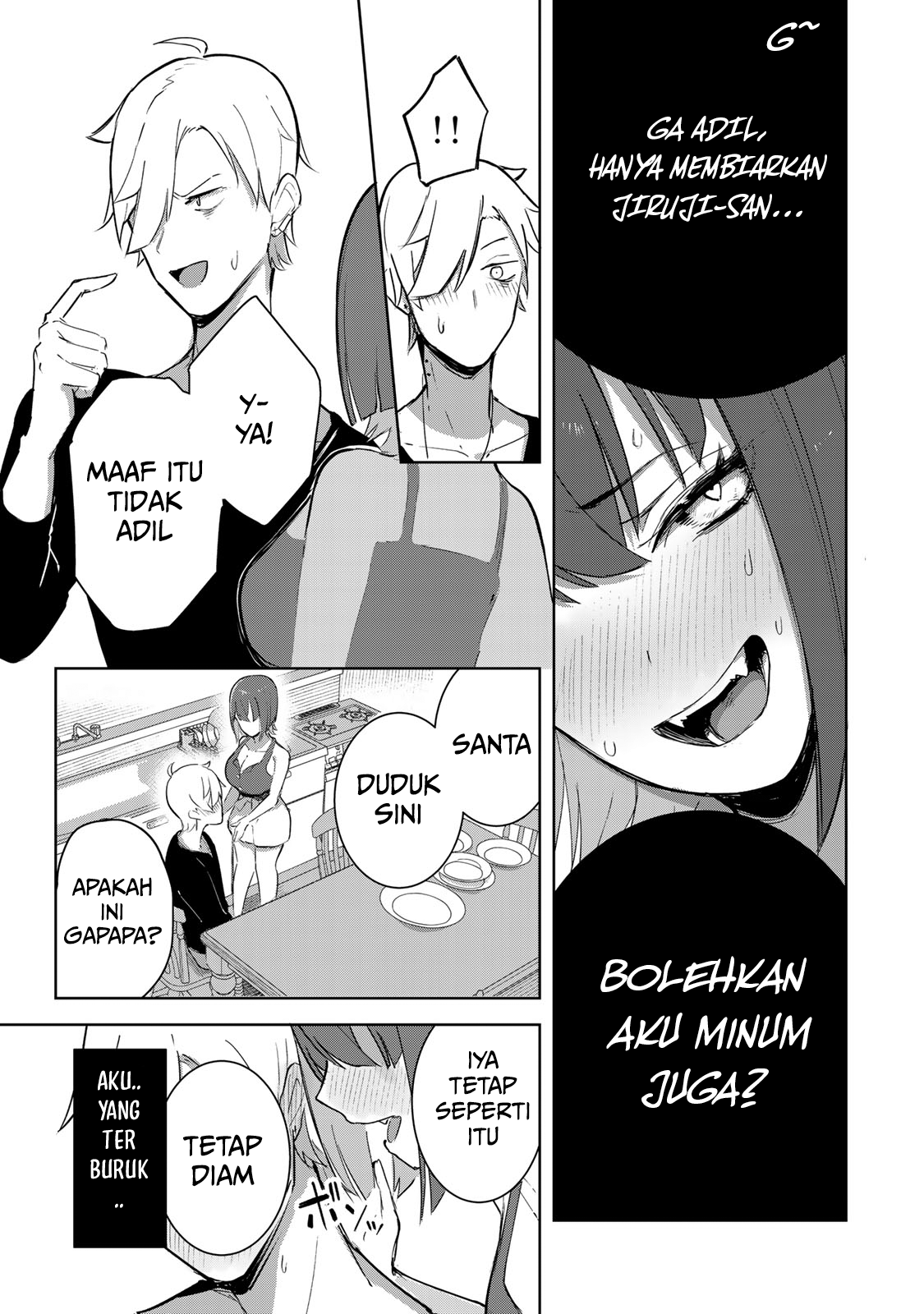 Kyuuketsuki-san wa Chitoraretai Chapter 3 - halaman 15