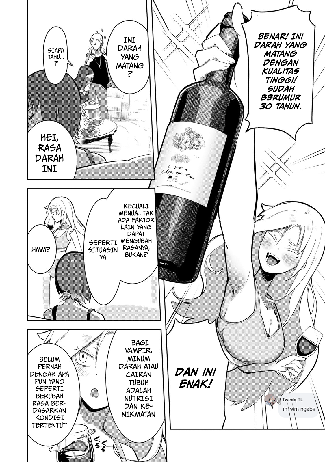 Kyuuketsuki-san wa Chitoraretai Chapter 3 - halaman 4