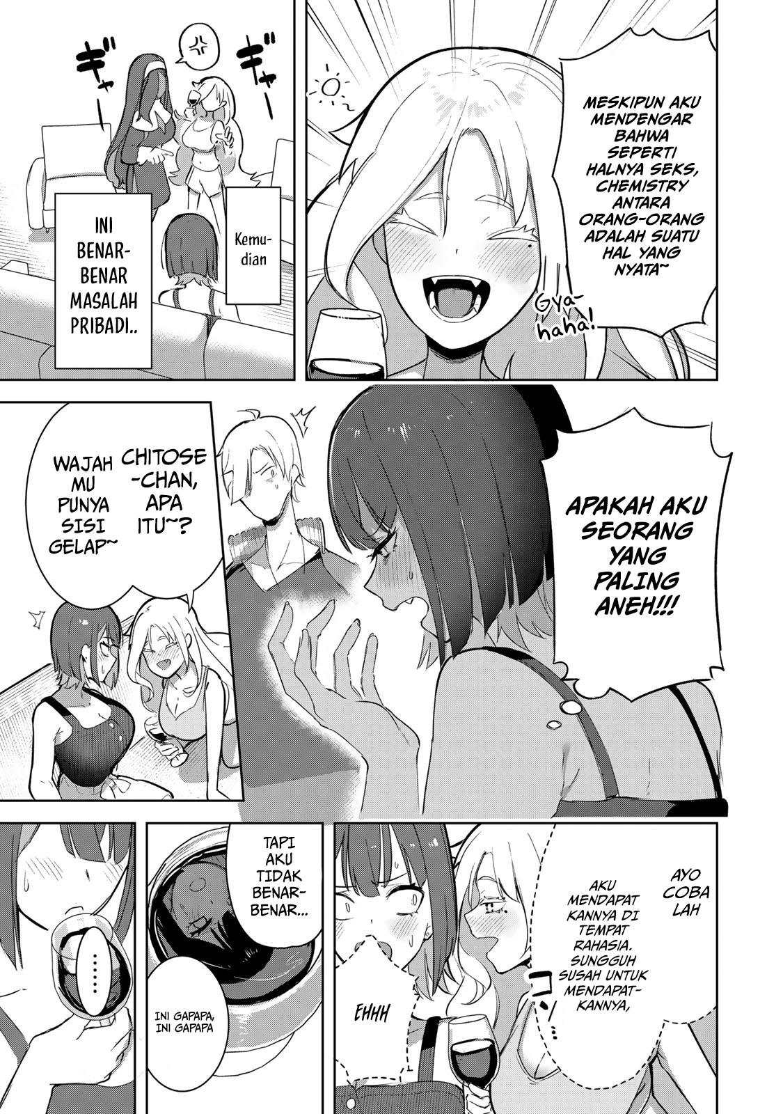 Kyuuketsuki-san wa Chitoraretai Chapter 3 - halaman 5