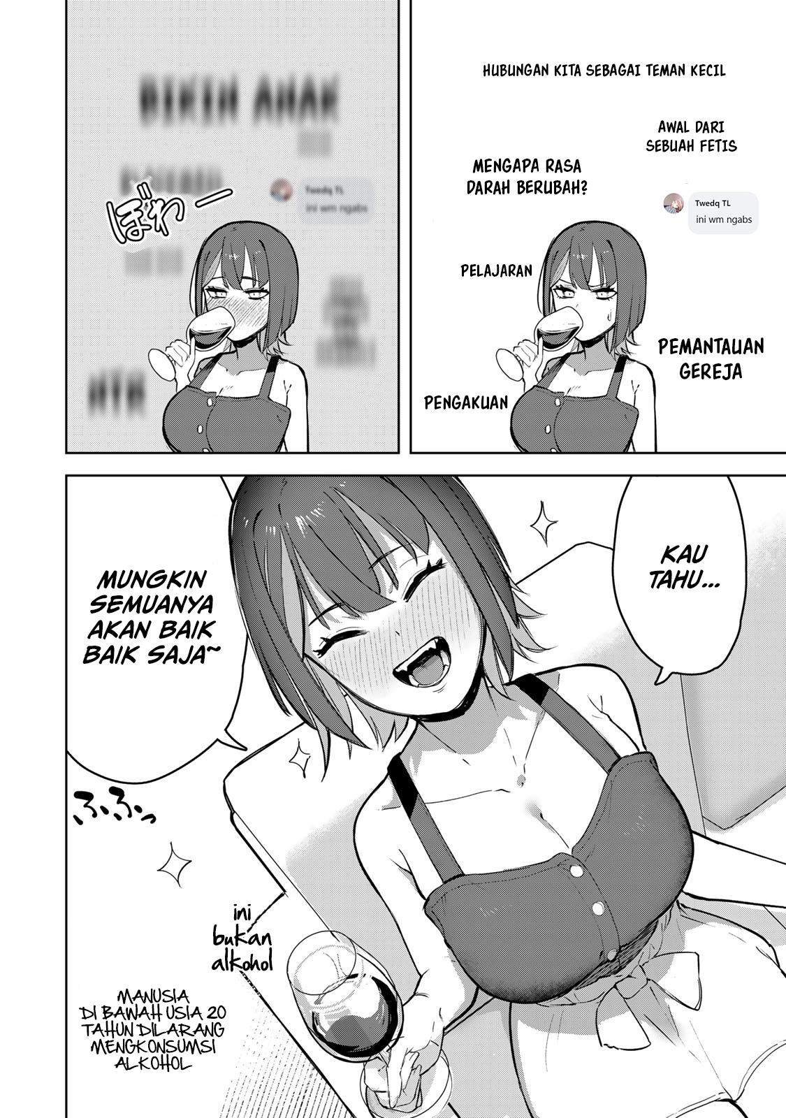Kyuuketsuki-san wa Chitoraretai Chapter 3 - halaman 6