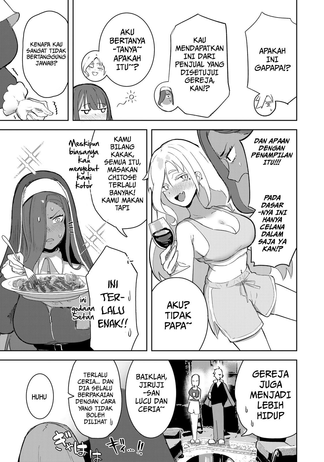 Kyuuketsuki-san wa Chitoraretai Chapter 3 - halaman 7