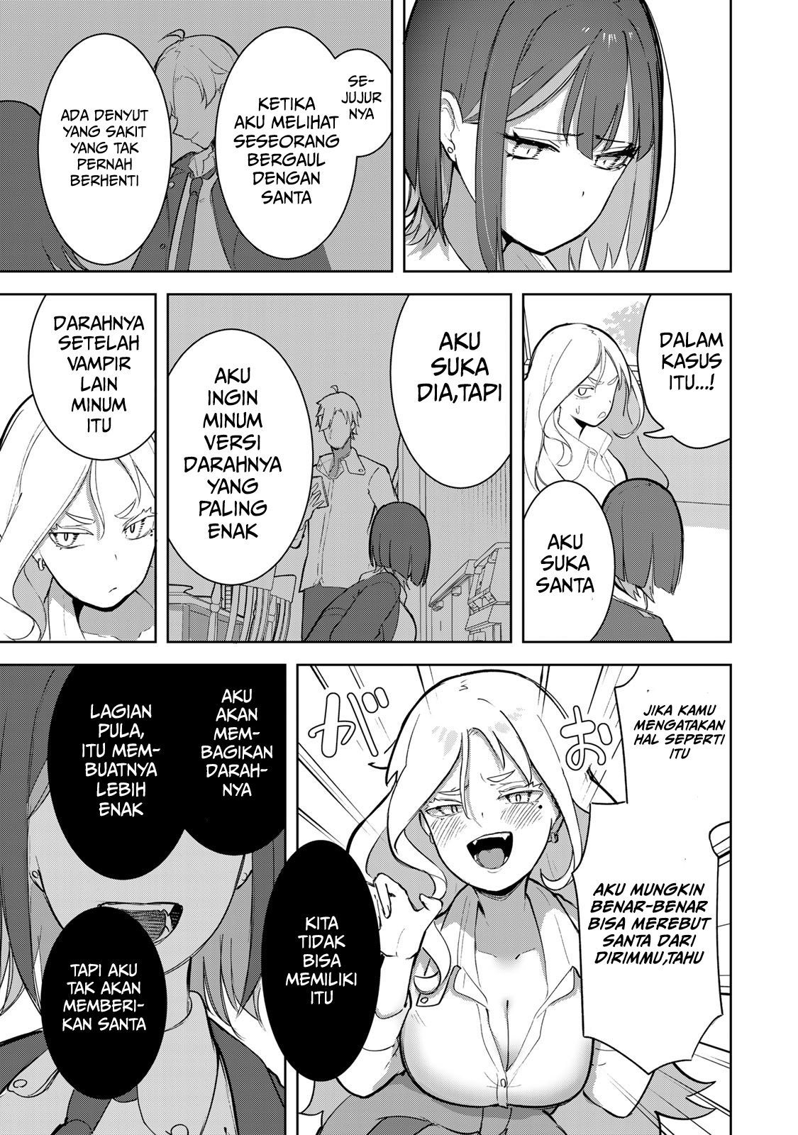 Kyuuketsuki-san wa Chitoraretai Chapter 5 - halaman 13