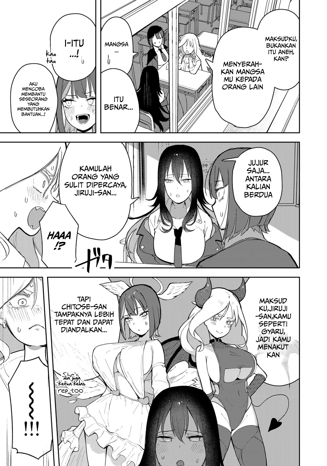 Kyuuketsuki-san wa Chitoraretai Chapter 5 - halaman 9