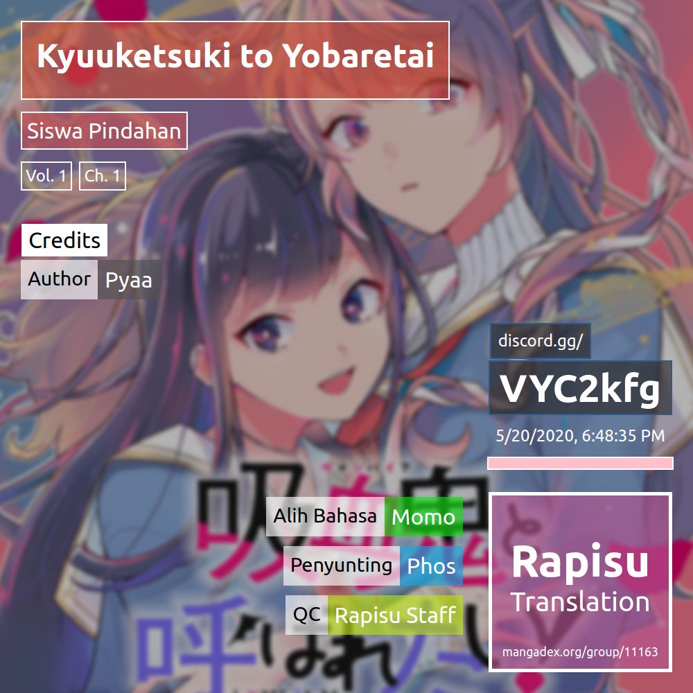 Kyuuketsuki to Yobaretai! Chapter 1 - halaman 1