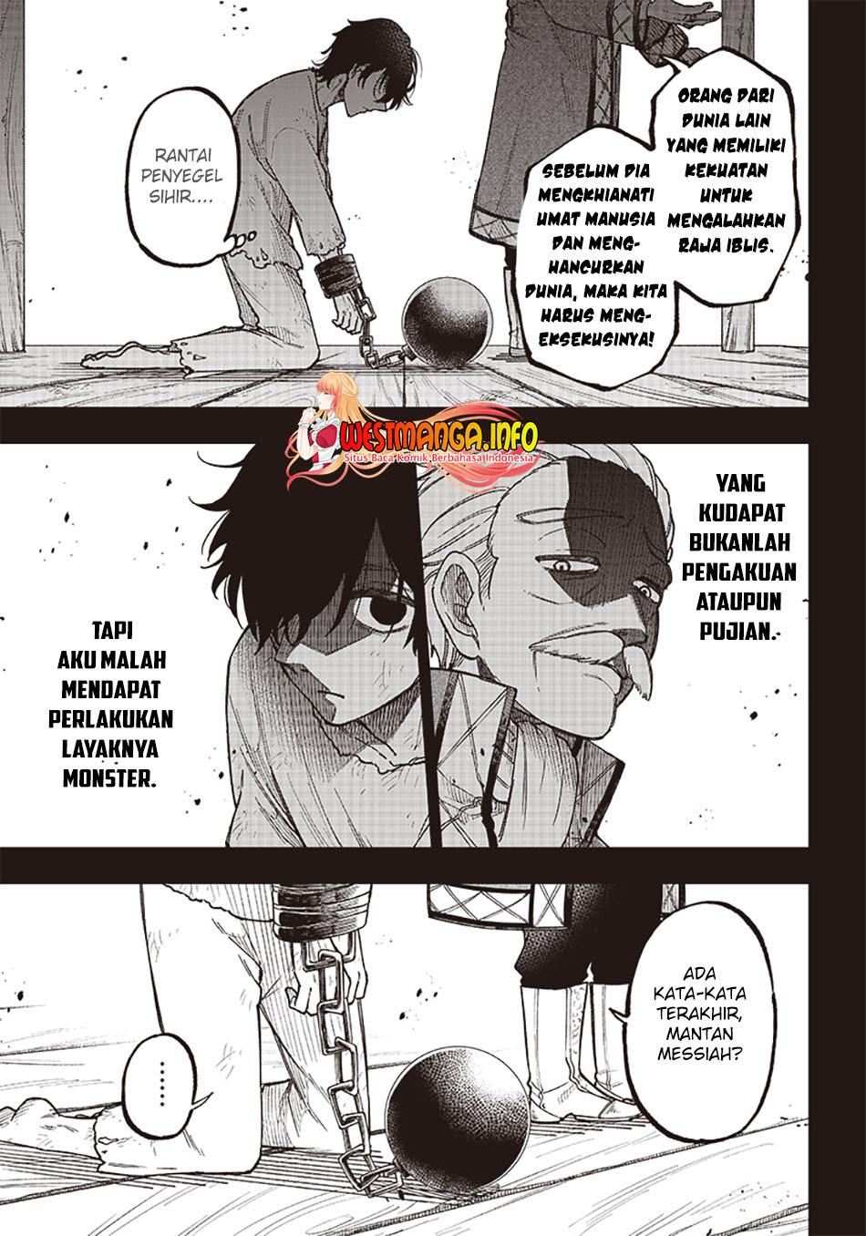 Kyuuseishu MESHIA ~Isekai wo sukutta moto yuusha ga mamono no afureru genjitsu sekai wo musou suru~ Chapter 1 - halaman 7