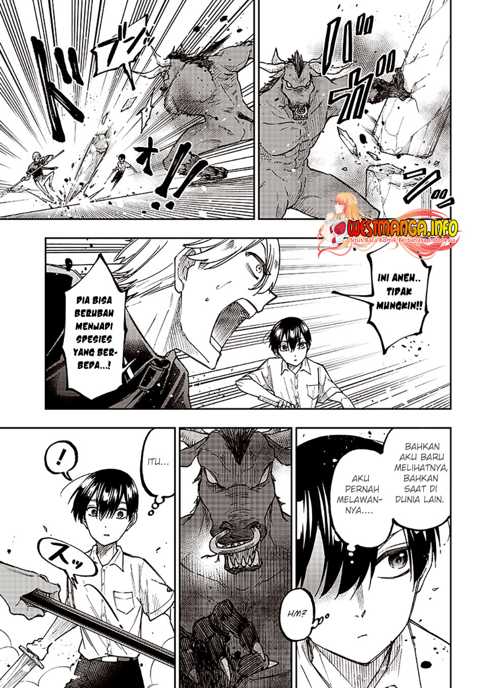 Kyuuseishu MESHIA ~Isekai wo sukutta moto yuusha ga mamono no afureru genjitsu sekai wo musou suru~ Chapter 12 - halaman 17