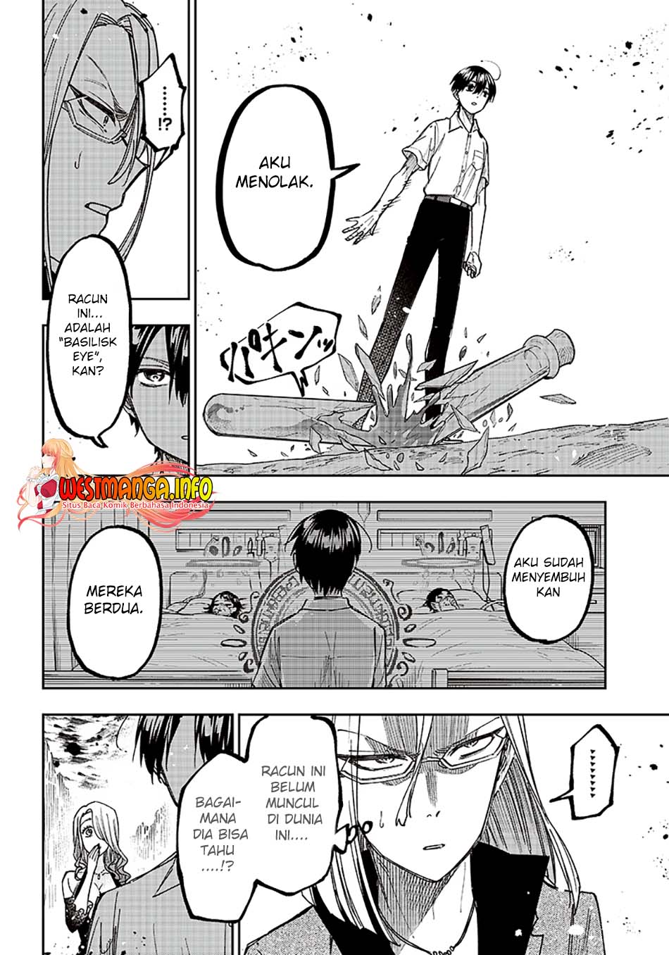 Kyuuseishu MESHIA ~Isekai wo sukutta moto yuusha ga mamono no afureru genjitsu sekai wo musou suru~ Chapter 16 - halaman 16
