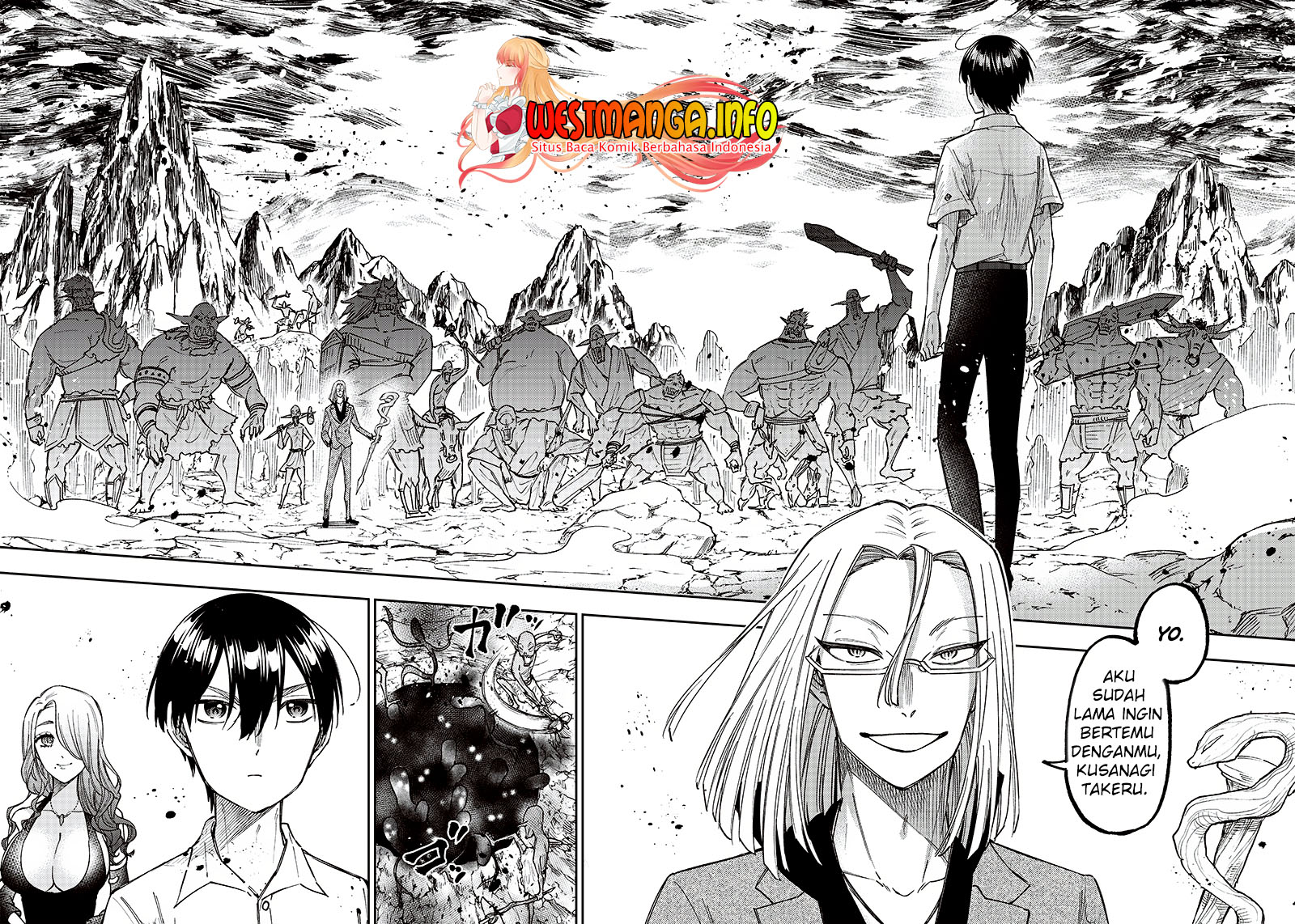 Kyuuseishu MESHIA ~Isekai wo sukutta moto yuusha ga mamono no afureru genjitsu sekai wo musou suru~ Chapter 16 - halaman 8