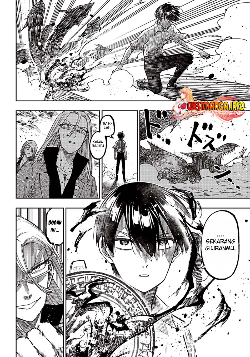 Kyuuseishu MESHIA ~Isekai wo sukutta moto yuusha ga mamono no afureru genjitsu sekai wo musou suru~ Chapter 17 - halaman 8