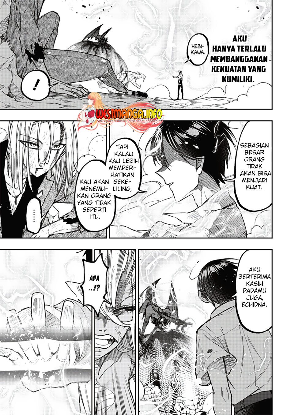 Kyuuseishu MESHIA ~Isekai wo sukutta moto yuusha ga mamono no afureru genjitsu sekai wo musou suru~ Chapter 19 - halaman 20