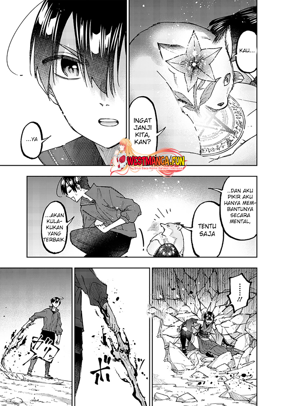 Kyuuseishu MESHIA ~Isekai wo sukutta moto yuusha ga mamono no afureru genjitsu sekai wo musou suru~ Chapter 28 - halaman 9
