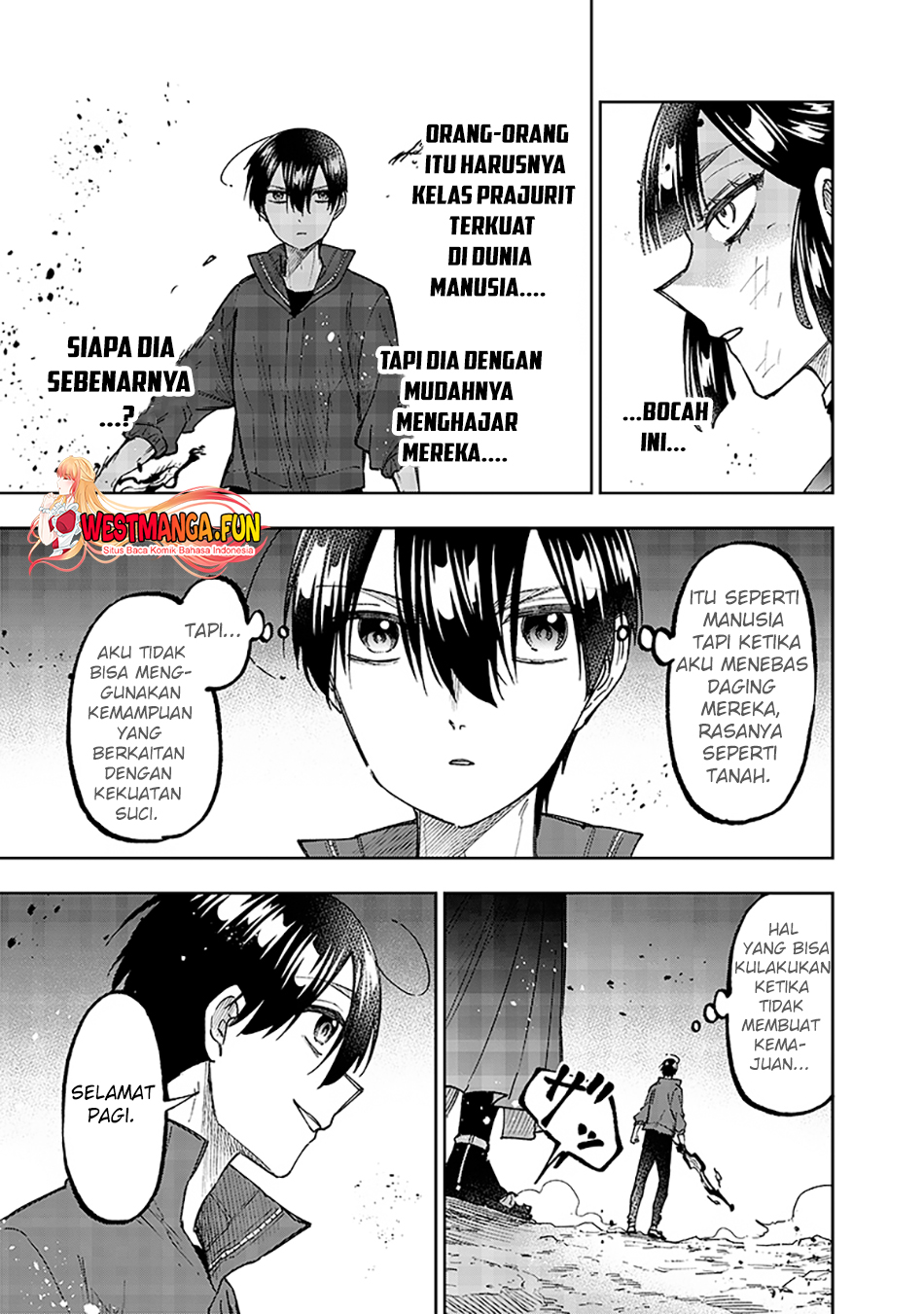 Kyuuseishu MESHIA ~Isekai wo sukutta moto yuusha ga mamono no afureru genjitsu sekai wo musou suru~ Chapter 29 - halaman 11