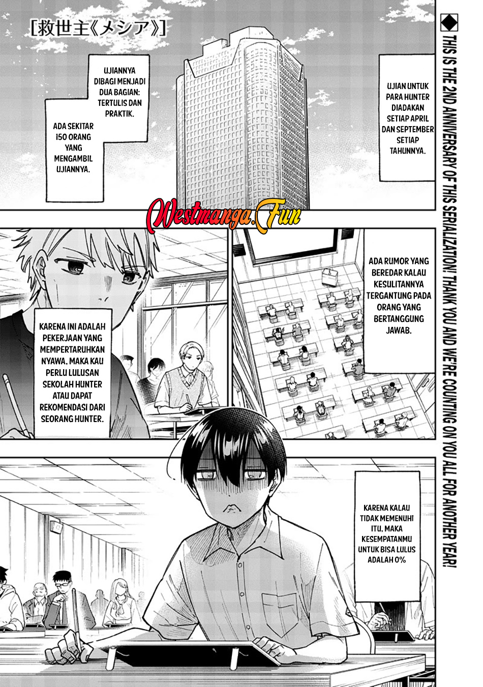 Kyuuseishu MESHIA ~Isekai wo sukutta moto yuusha ga mamono no afureru genjitsu sekai wo musou suru~ Chapter 44 - halaman 2