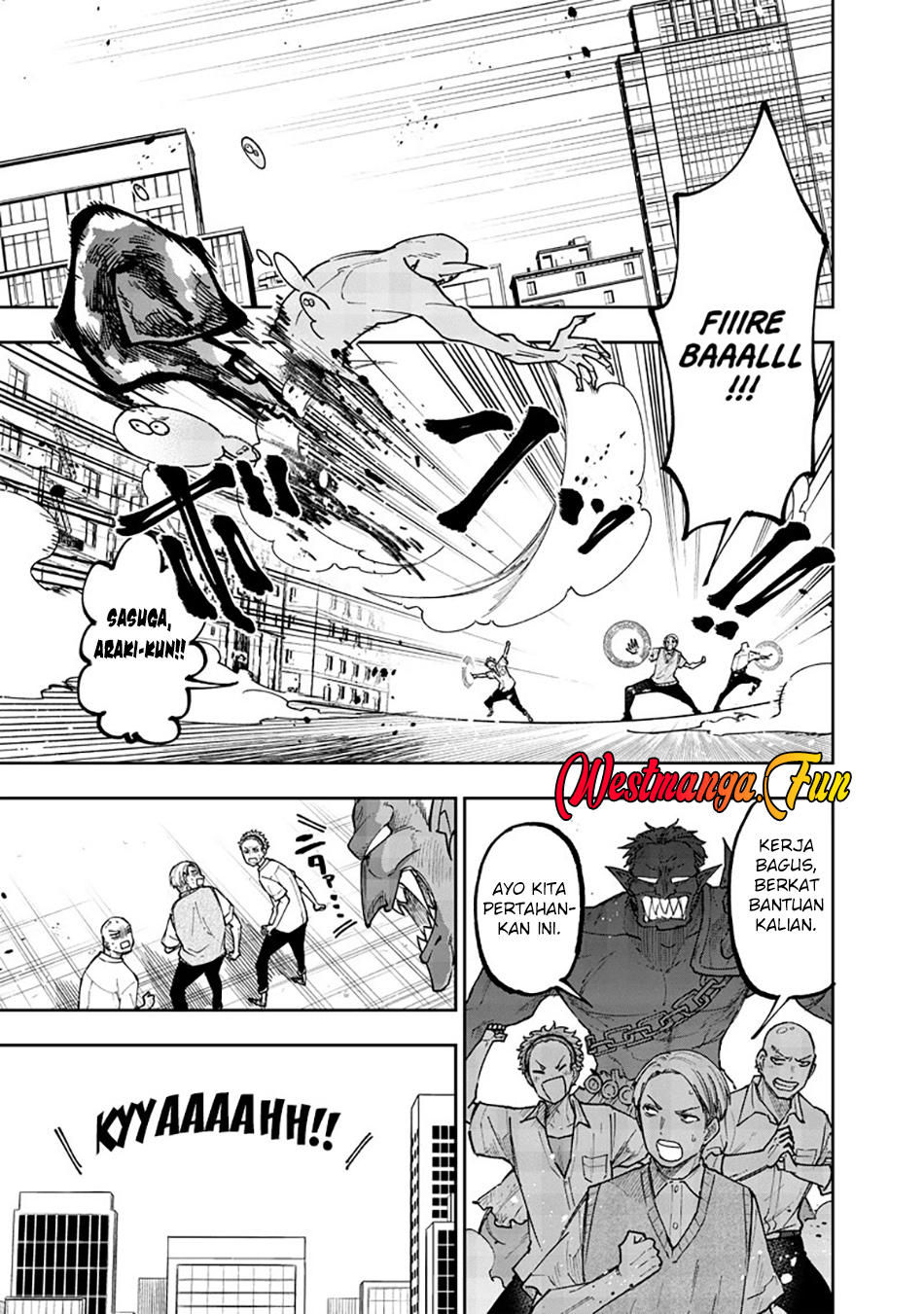 Kyuuseishu MESHIA ~Isekai wo sukutta moto yuusha ga mamono no afureru genjitsu sekai wo musou suru~ Chapter 45 - halaman 14