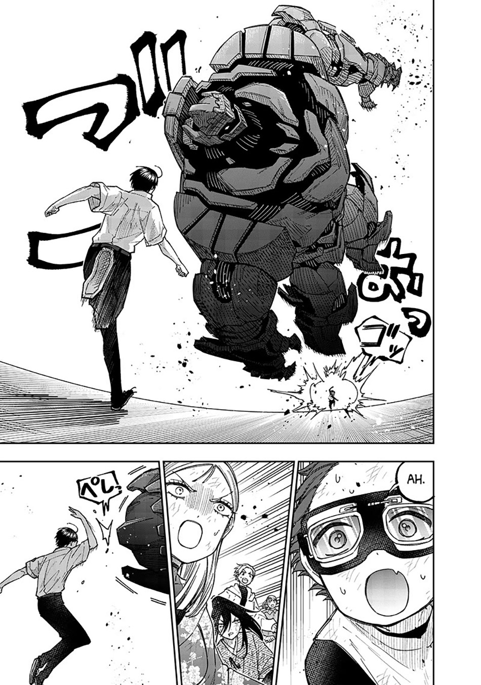 Kyuuseishu MESHIA ~Isekai wo sukutta moto yuusha ga mamono no afureru genjitsu sekai wo musou suru~ Chapter 46 - halaman 21