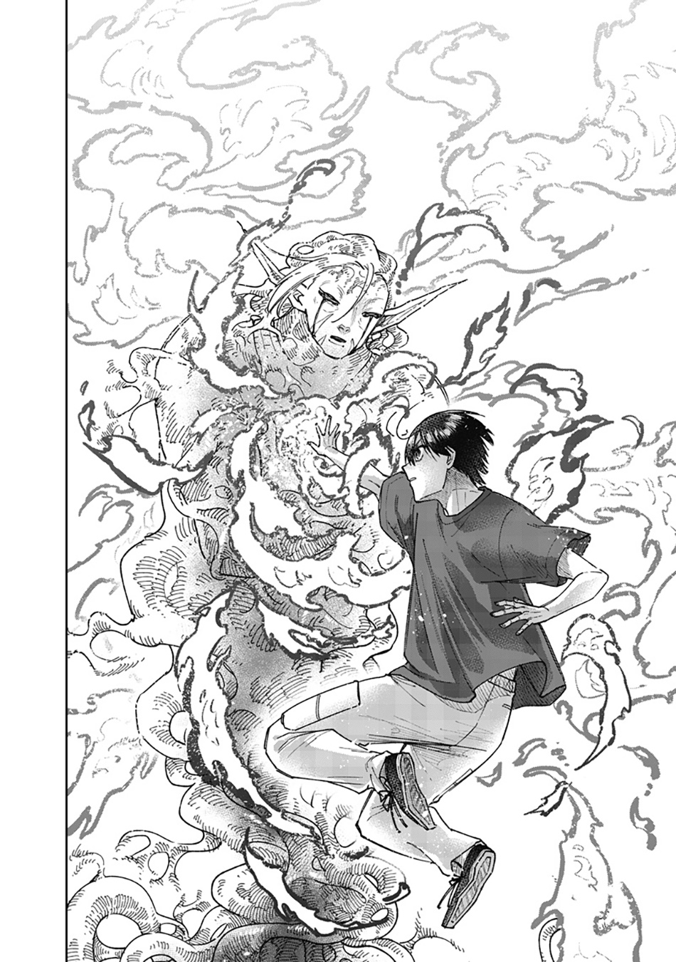 Kyuuseishu MESHIA ~Isekai wo sukutta moto yuusha ga mamono no afureru genjitsu sekai wo musou suru~ Chapter 59 - halaman 8