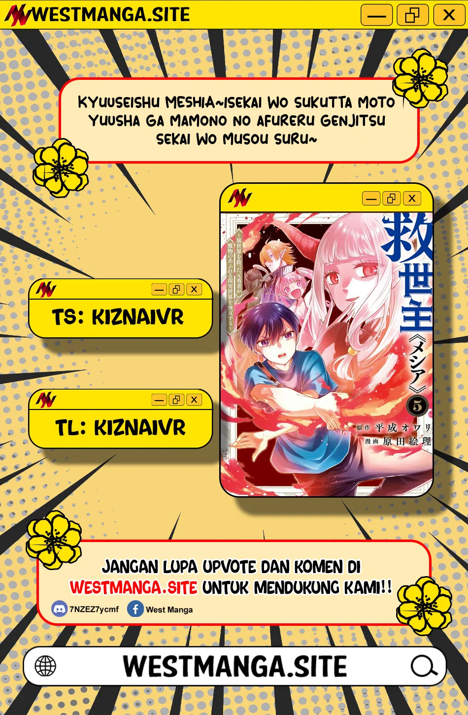 Kyuuseishu MESHIA ~Isekai wo sukutta moto yuusha ga mamono no afureru genjitsu sekai wo musou suru~ Chapter 66 - halaman 2