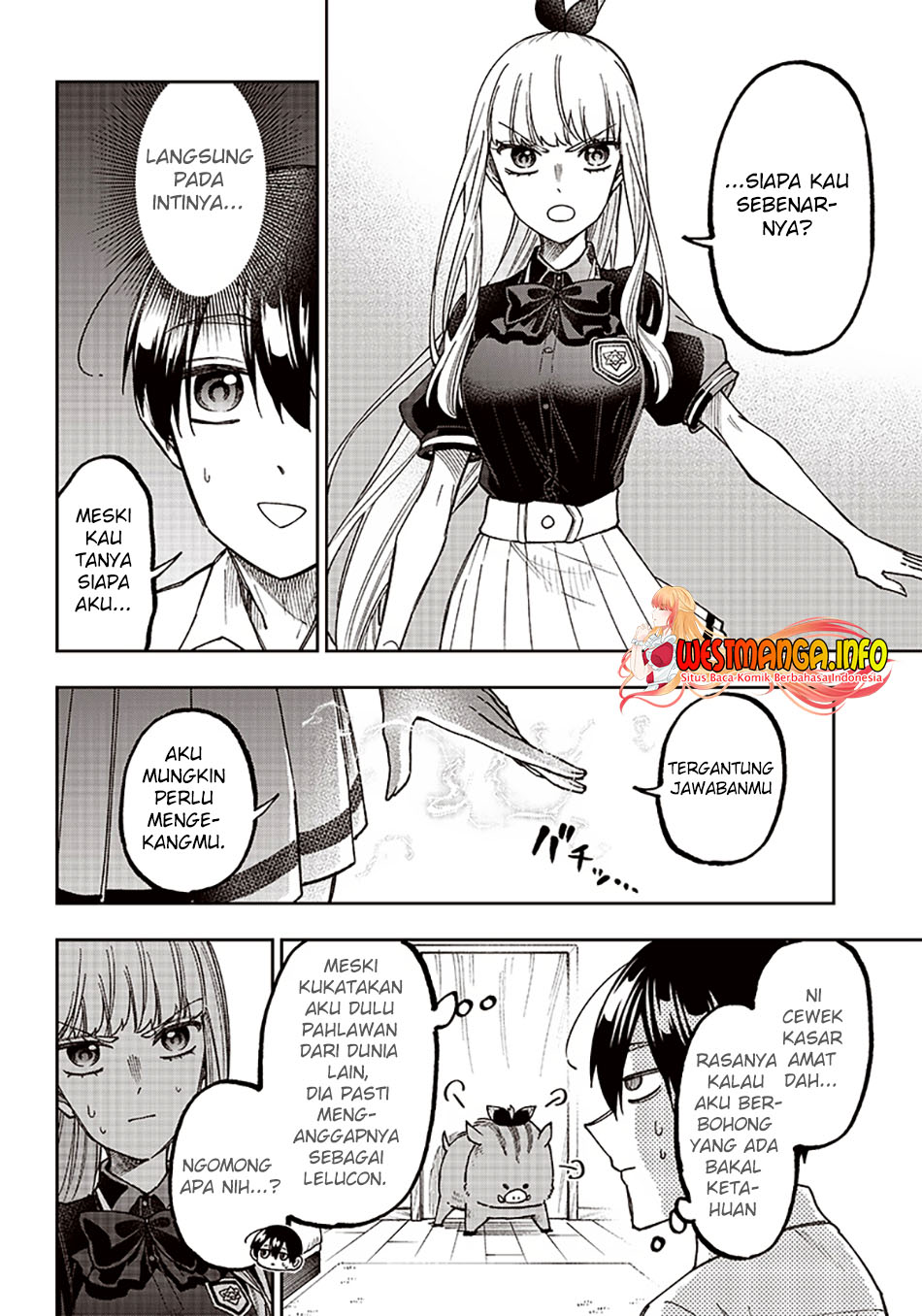 Kyuuseishu MESHIA ~Isekai wo sukutta moto yuusha ga mamono no afureru genjitsu sekai wo musou suru~ Chapter 7 - halaman 3