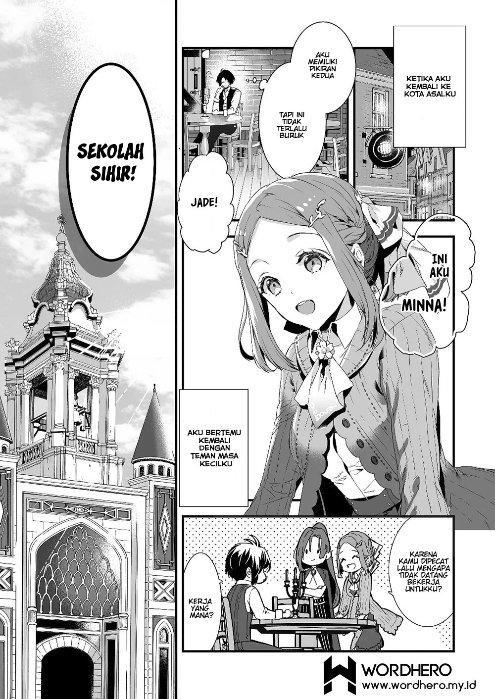 Kyuutei Mahoushi Kubi ni Nattande, Inaka ni Kaette Mahouka no Sensei ni Narimasu Chapter 0 - halaman 5