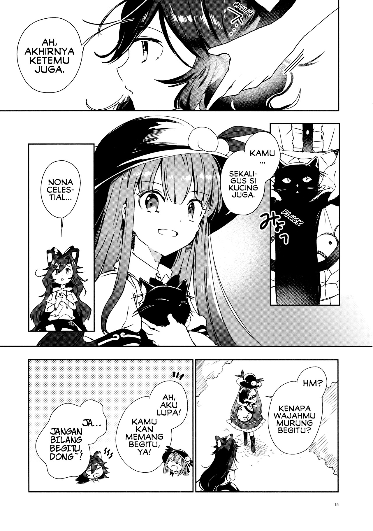 Lady Celestial and the Black Cat Chapter 0 - halaman 15