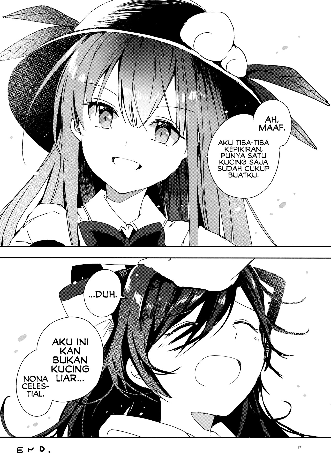 Lady Celestial and the Black Cat Chapter 0 - halaman 17