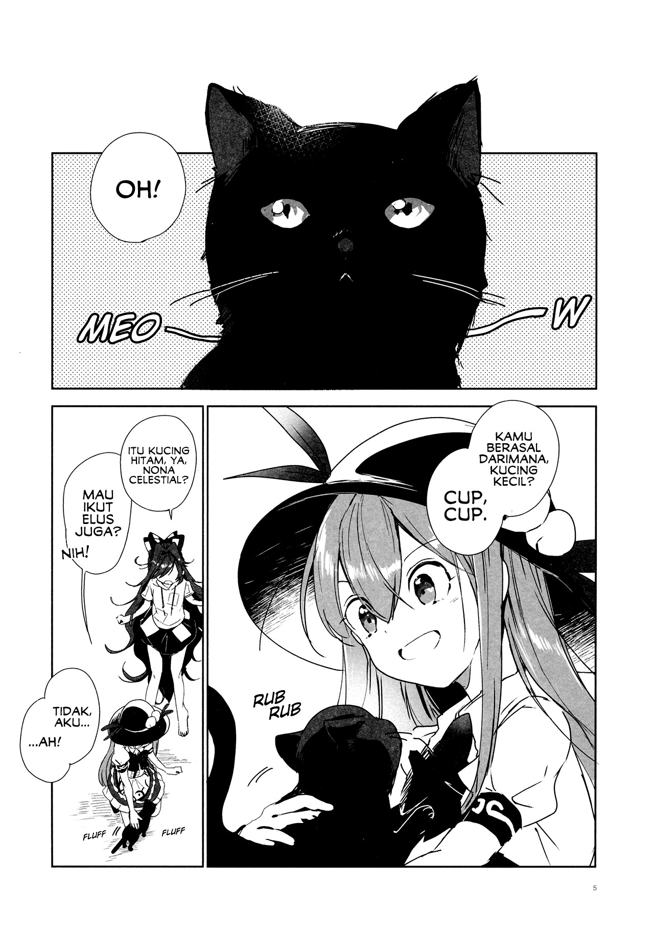 Lady Celestial and the Black Cat Chapter 0 - halaman 5