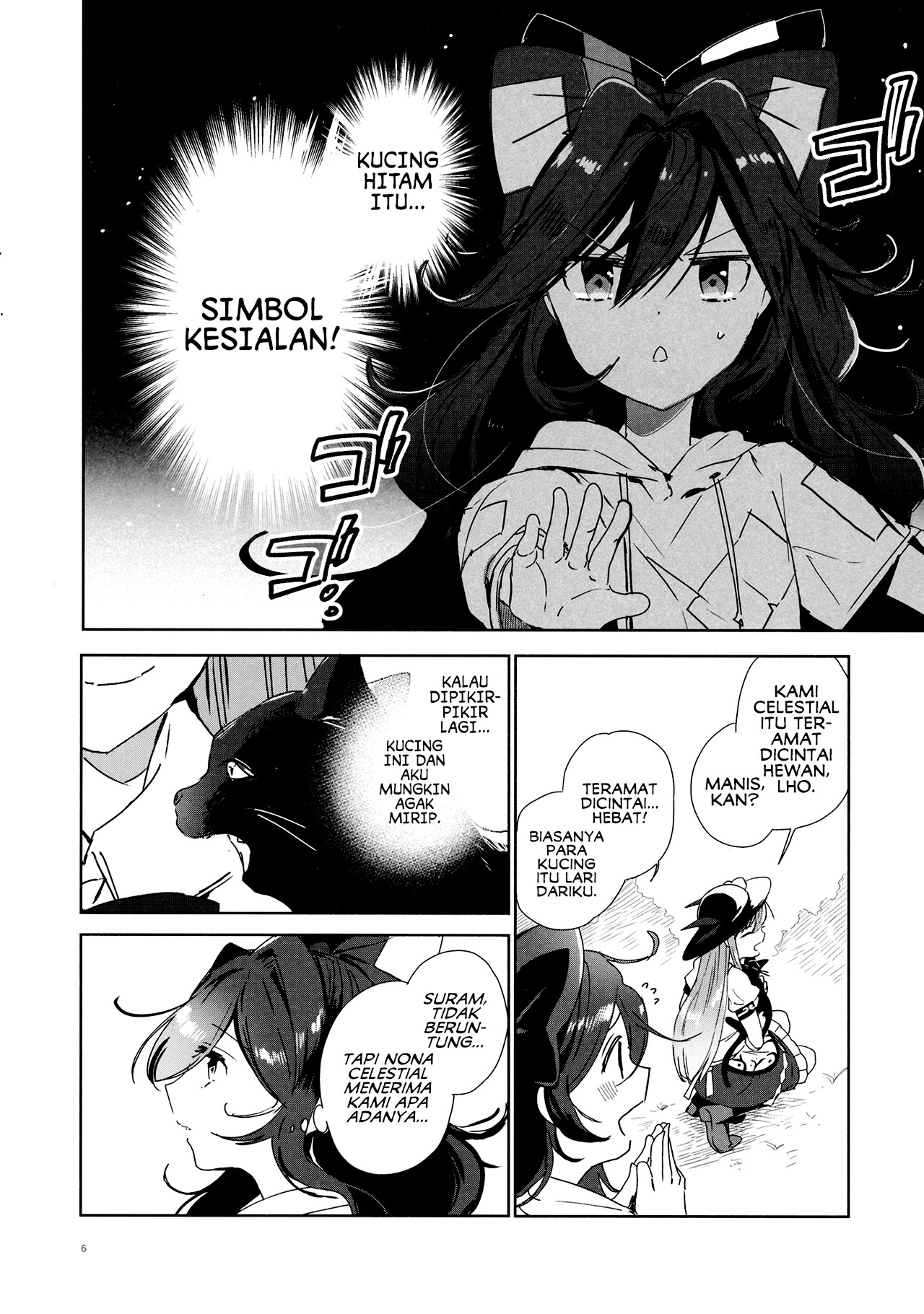 Lady Celestial and the Black Cat Chapter 0 - halaman 6