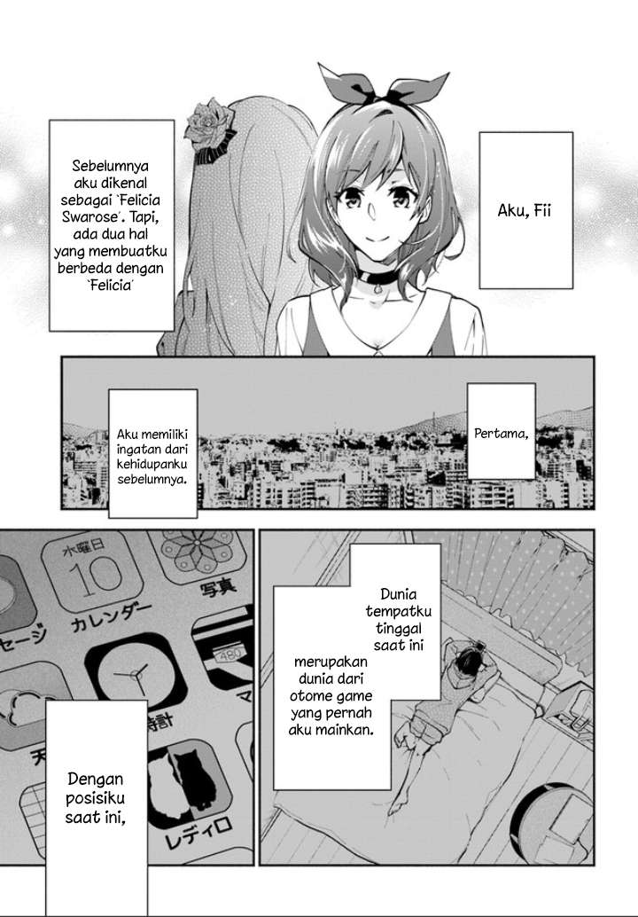 Lady Rose Heimin ni Naritai Chapter 1.2 - halaman 1