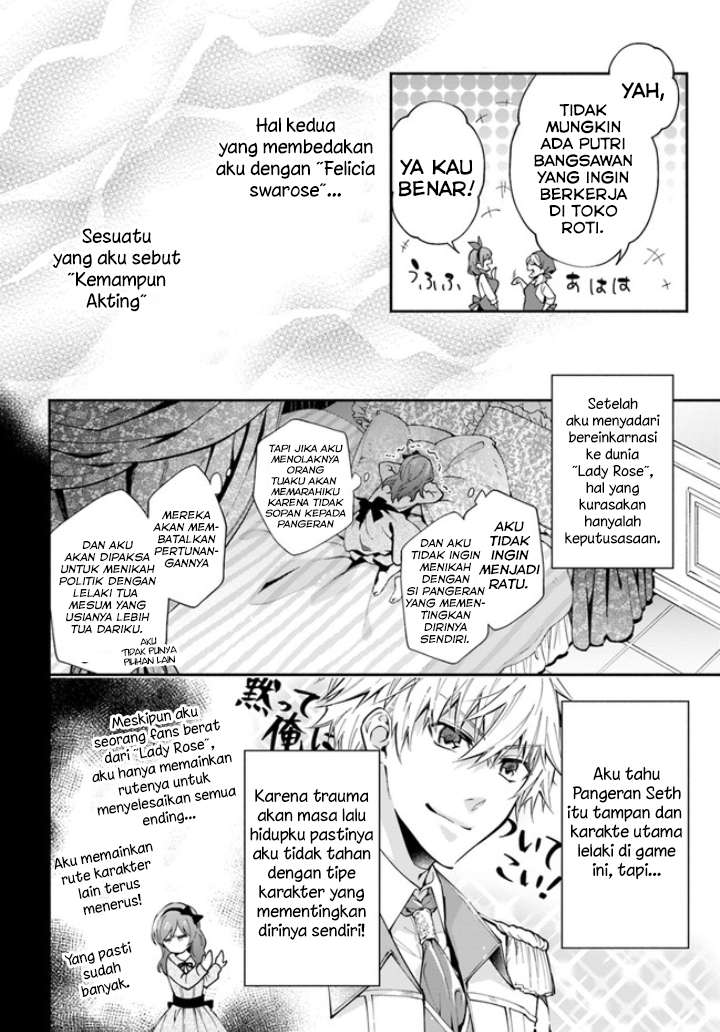 Lady Rose Heimin ni Naritai Chapter 1.2 - halaman 8
