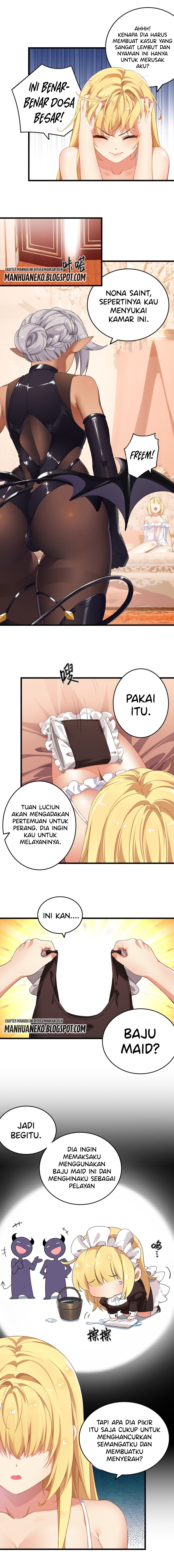 Lady Saint, Please Stop Your Weird Tricks! Chapter 3 - halaman 18