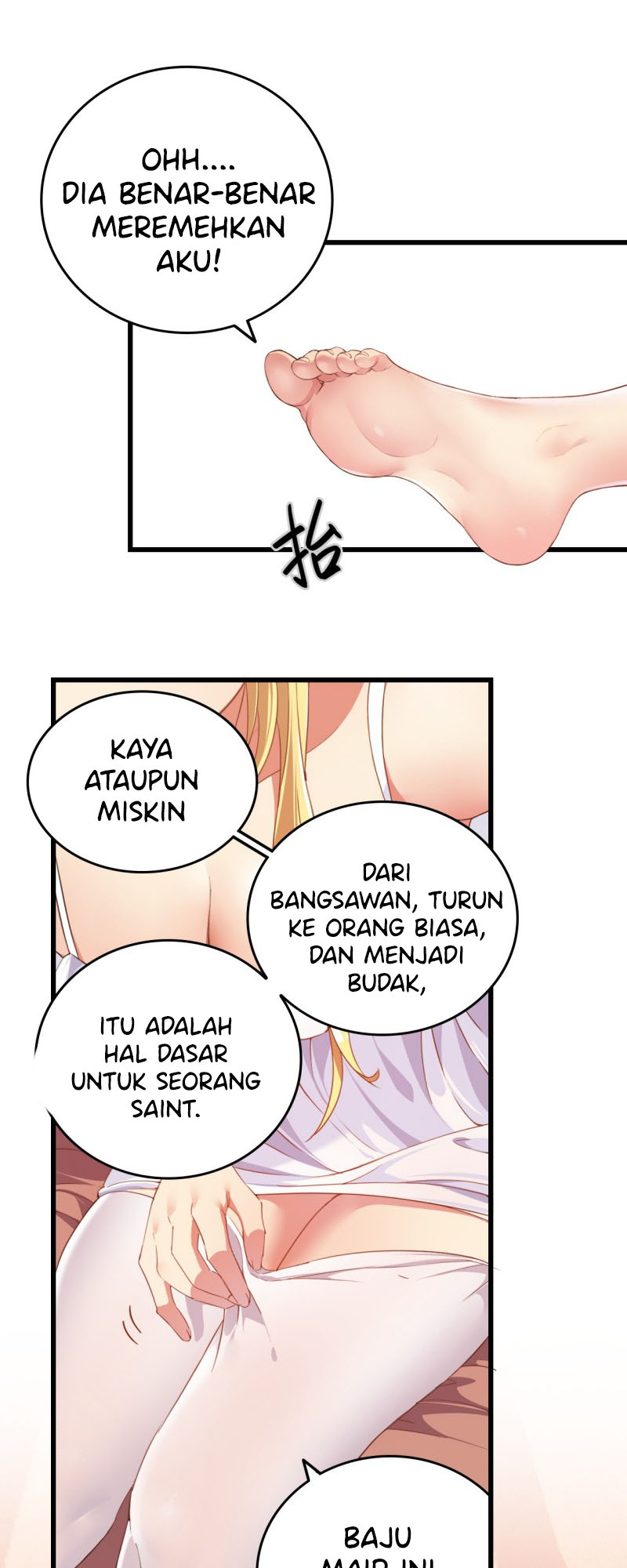 Lady Saint, Please Stop Your Weird Tricks! Chapter 3 - halaman 19