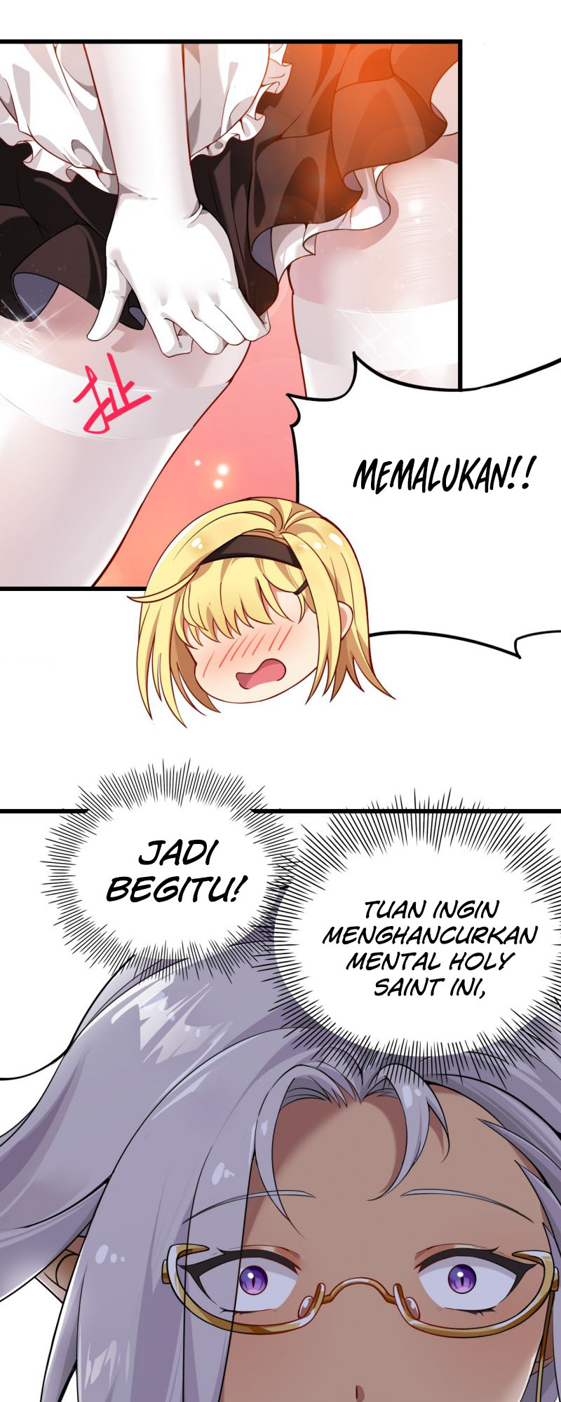 Lady Saint, Please Stop Your Weird Tricks! Chapter 3 - halaman 25