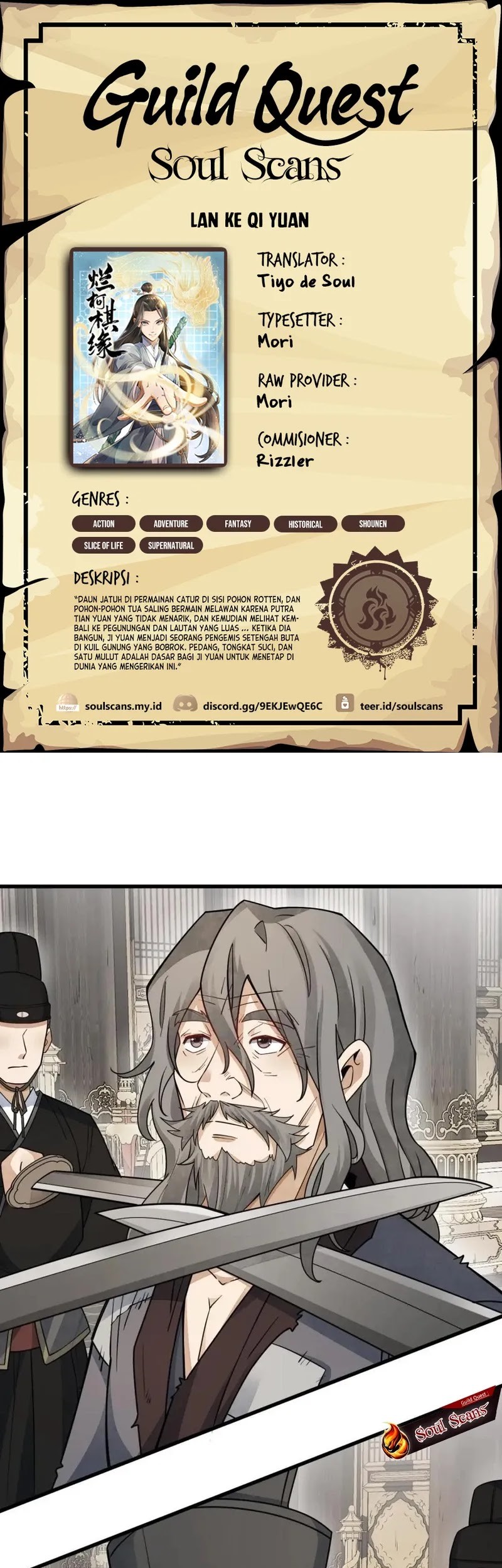 Lanke Special Destiny Chapter 136 - halaman 1