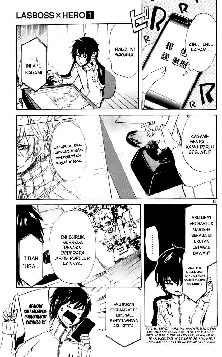 Lasboss x Hero Chapter 1 - halaman 16