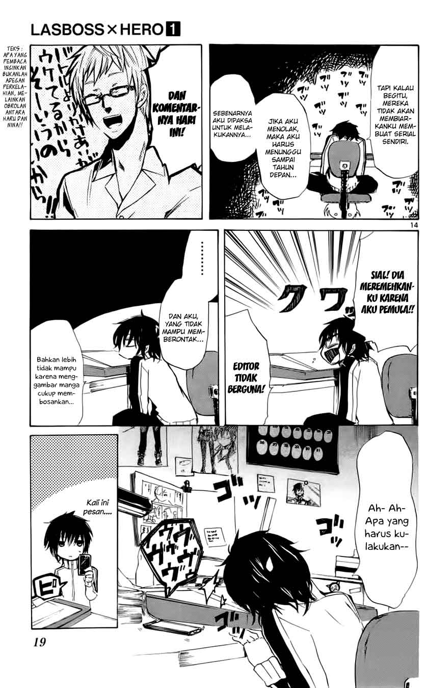 Lasboss x Hero Chapter 1 - halaman 20