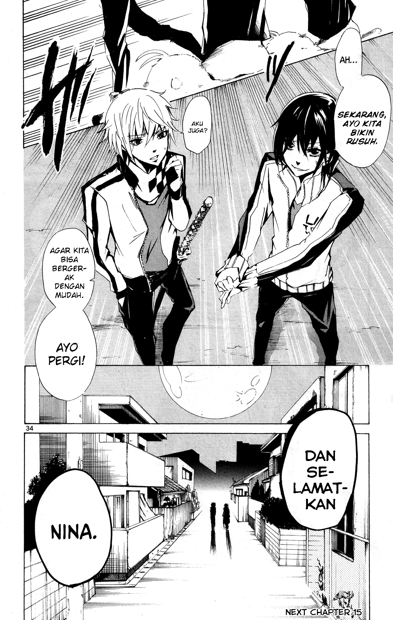 Lasboss x Hero Chapter 14 - halaman 33