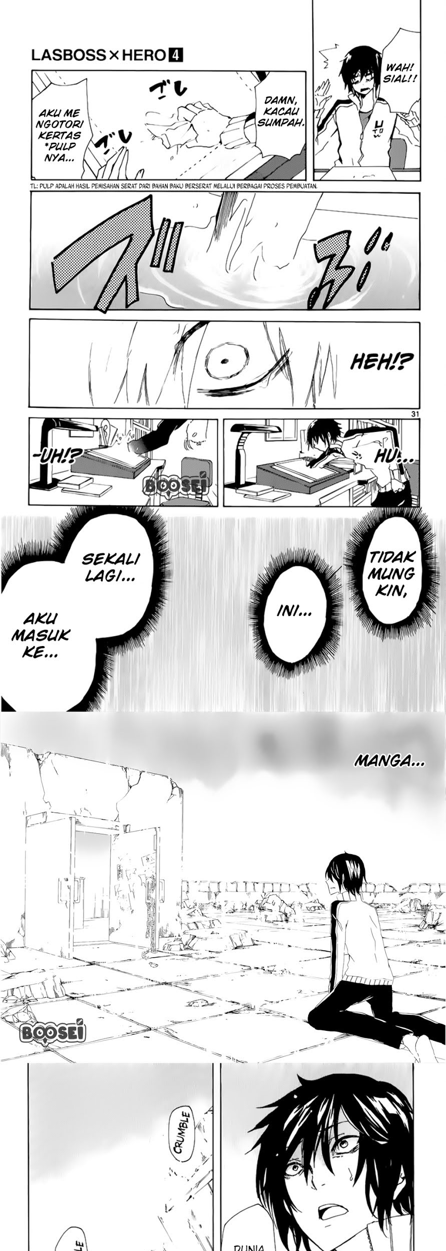 Lasboss x Hero Chapter 17 - halaman 18