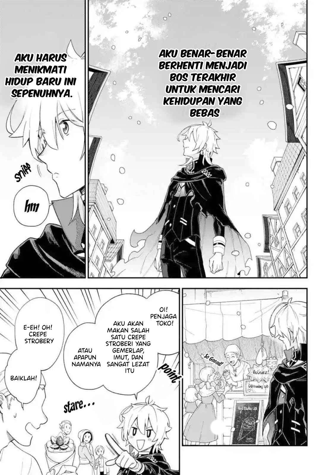 Last Boss, Yametemita: Shujinkou ni Taosareta Furishite Jiyuu ni Ikitemita Chapter 1.4 - halaman 9