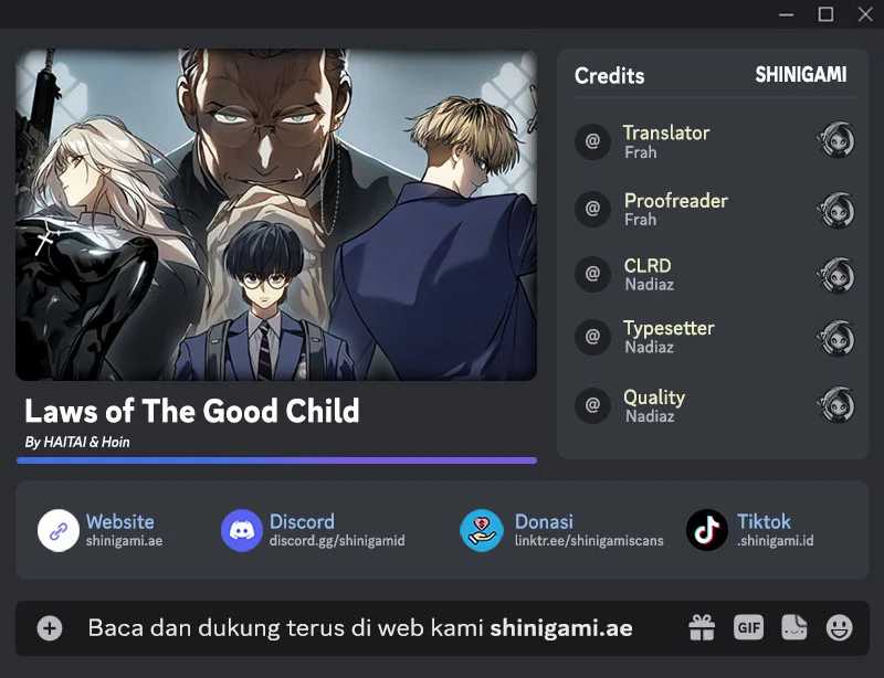 Laws Of The Good Child Chapter 7 - halaman 1