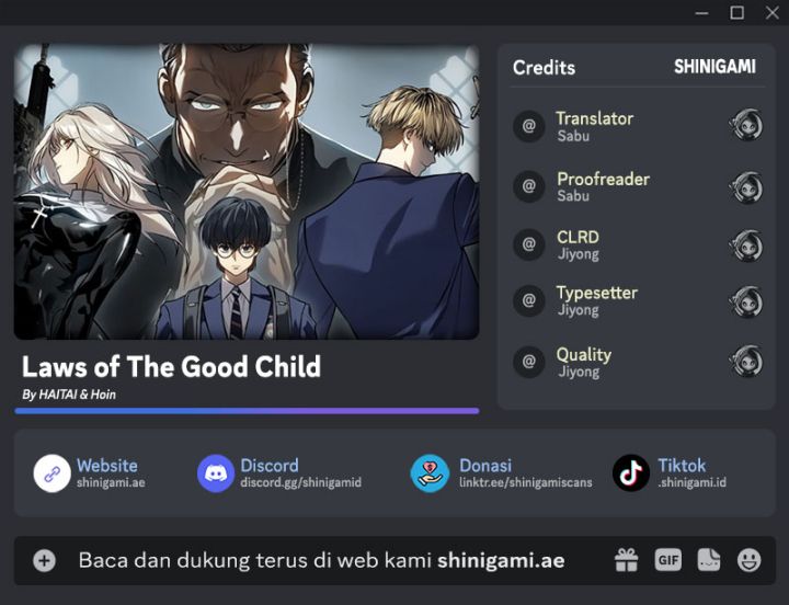 Laws Of The Good Child Chapter 9 - halaman 1