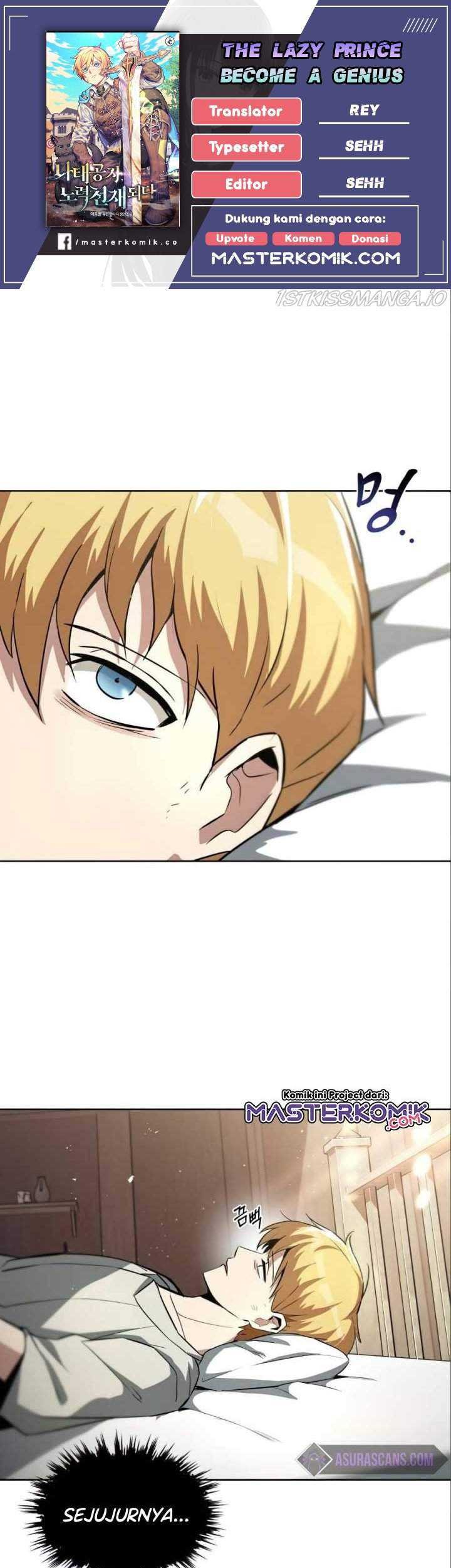 Lazy Prince Becomes a Genius Chapter 28 - halaman 1