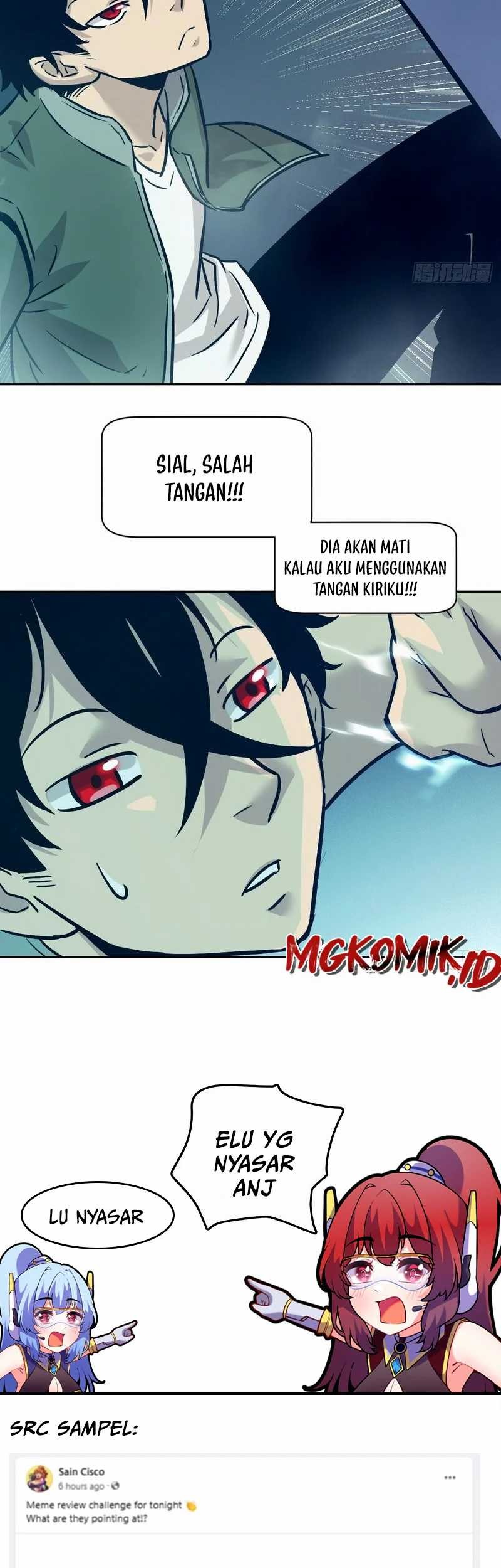 Left Handed Mutation Chapter 8 - halaman 45