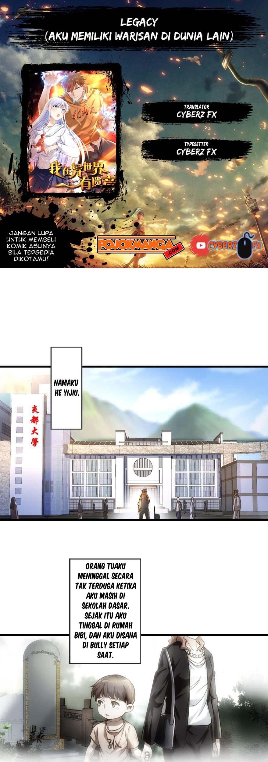 Legacy Chapter 1 - halaman 1