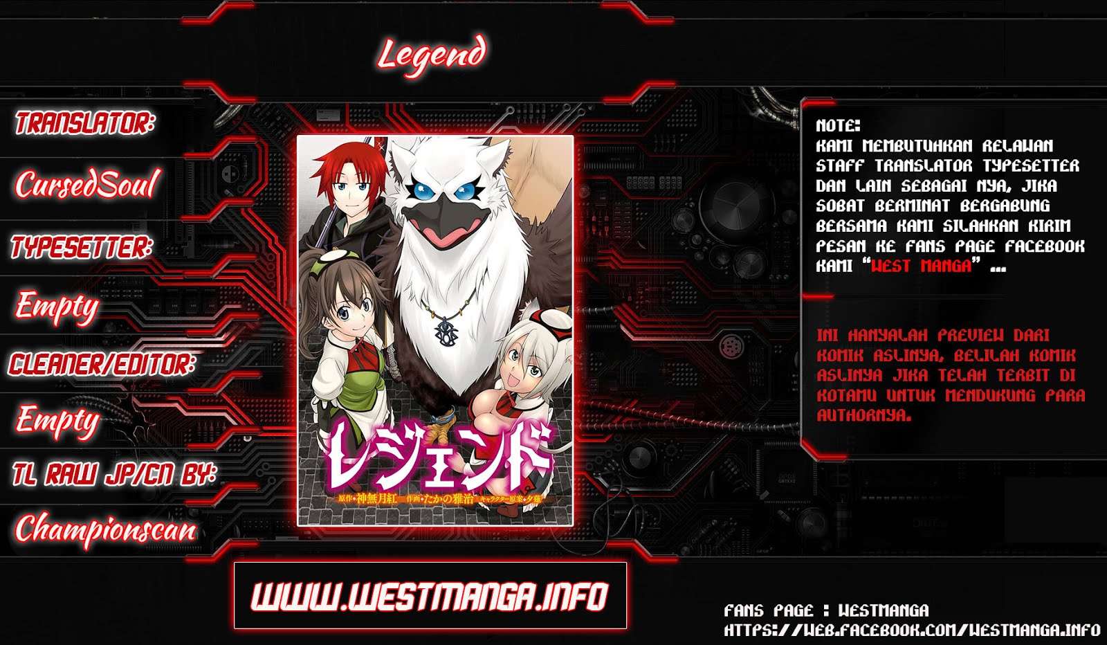 Legend Chapter 19 - halaman 1